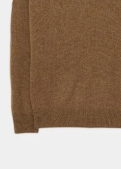 Dorset Men's Lambswool Jumper In Driftwood - Classic Fit 5 Dorset Men's Lambswool Jumper In Driftwood - Classic Fit -Alan Paine Fashion Store dorset mens lambswool jumper driftwood 3