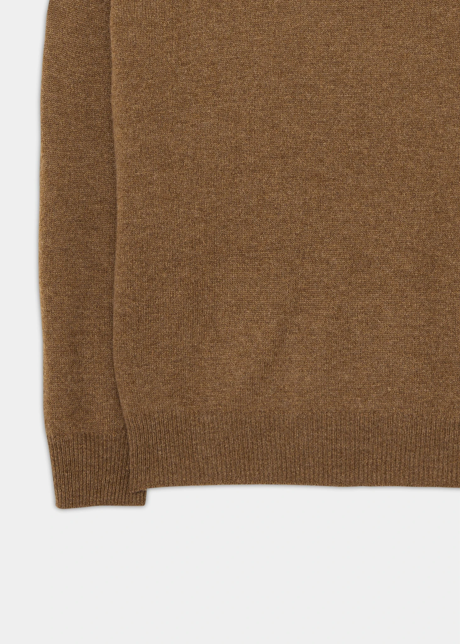 Dorset Men's Lambswool Jumper In Driftwood - Classic Fit 3 Dorset Men's Lambswool Jumper In Driftwood - Classic Fit - Image 3
