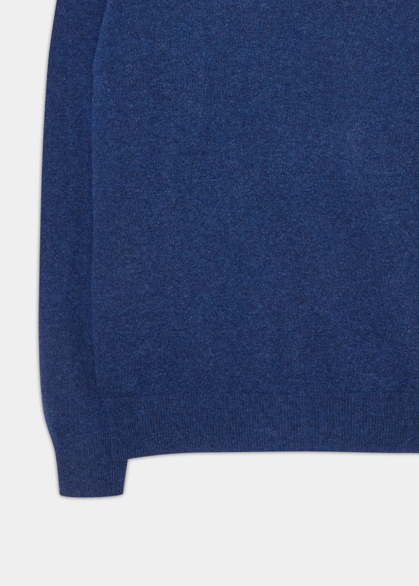 Brisbane Geelong Wool Jumper In Indigo - Regular Fit 8 Brisbane Geelong Wool Jumper In Indigo - Regular Fit - Image 8