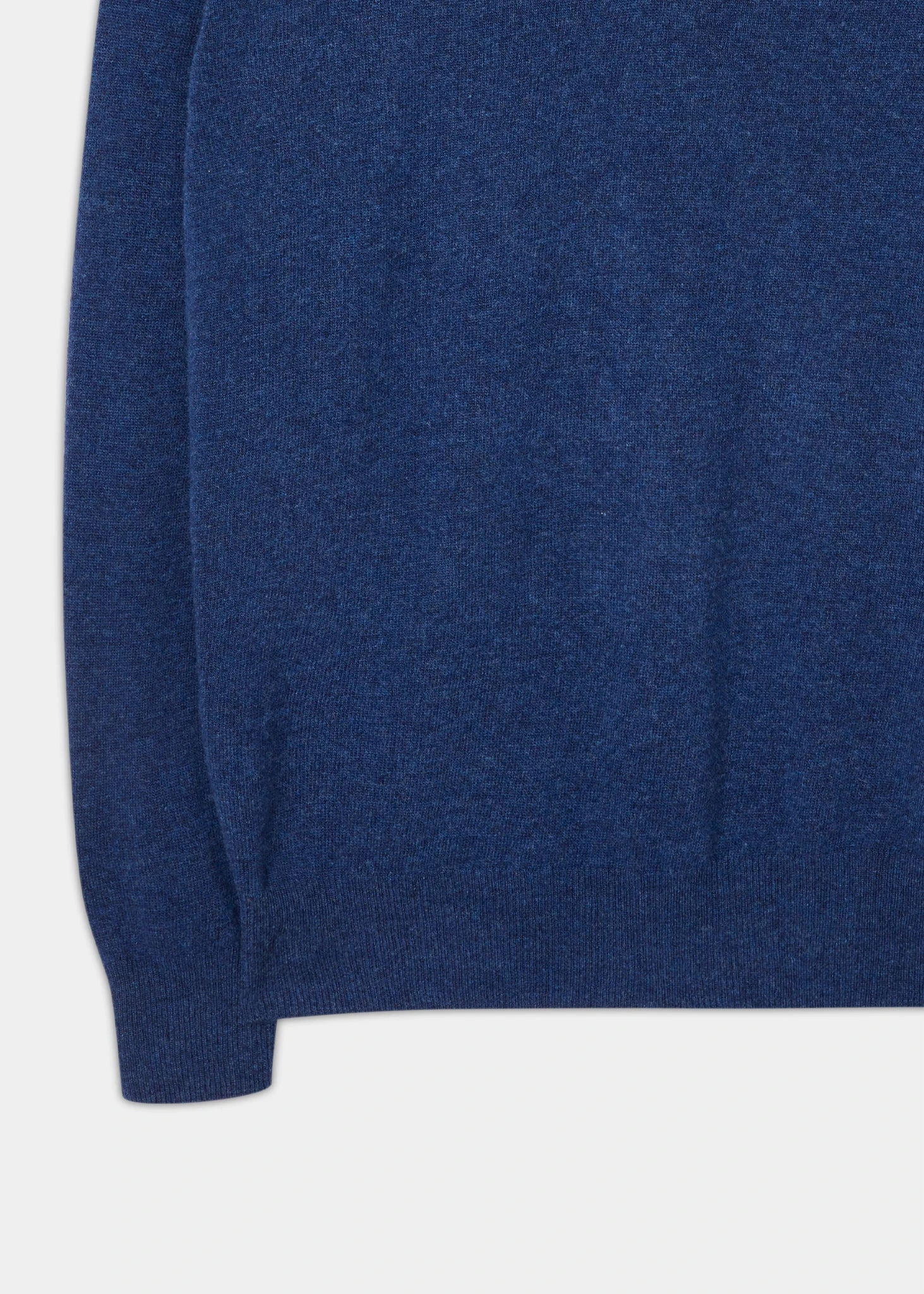 Albury Geelong Wool Jumper In Indigo - Regular Fit 5 Albury Geelong Wool Jumper In Indigo - Regular Fit - Image 5