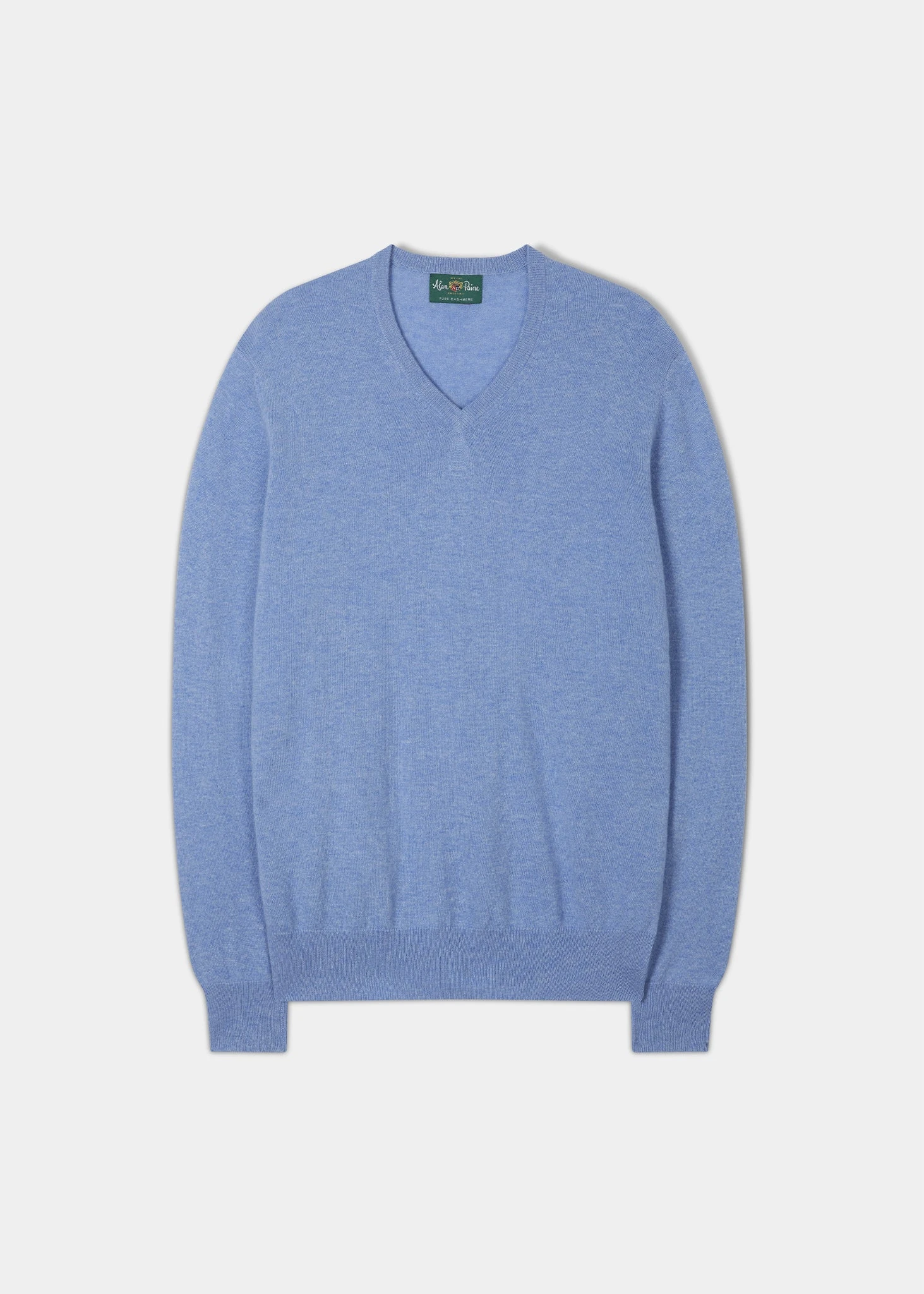 Haddington Cashmere Jumper In Ocean - Regular Fit 1 Haddington Cashmere Jumper In Ocean - Regular Fit
