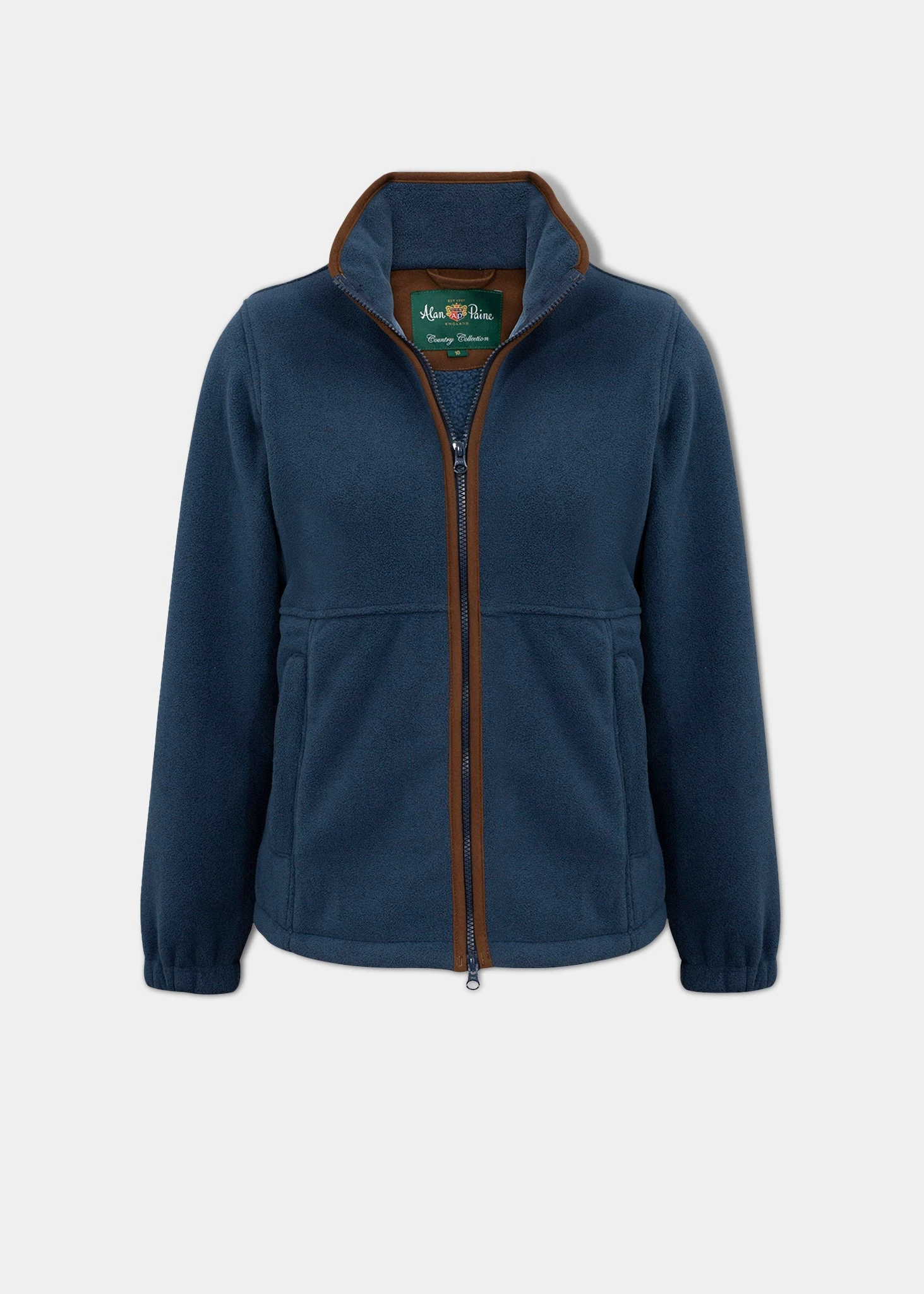 Aylsham Ladies Fleece Jacket In Blue Steel - Regular Fit 1 Aylsham Ladies Fleece Jacket In Blue Steel - Regular Fit