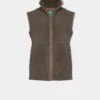 Aylsham Men's Fleece Gilet In Green - Regular Fit
