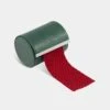 Men's Knitted Wool Tie In Red