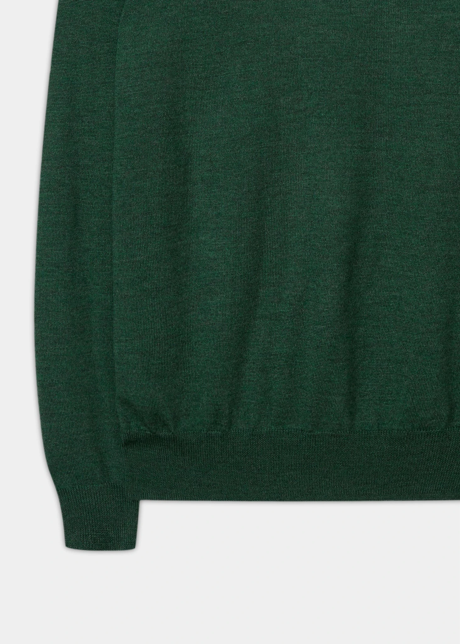 Radstone Men's Merino Wool Jumper In Hunter - Regular Fit 3 Radstone Men's Merino Wool Jumper In Hunter - Regular Fit - Image 3
