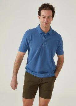 Weymouth Washed Effect Polo Shirt In Regatta 7 Weymouth Washed Effect Polo Shirt In Regatta -Alan Paine Fashion Store weymouth short sleeve polo shirt regatta 2